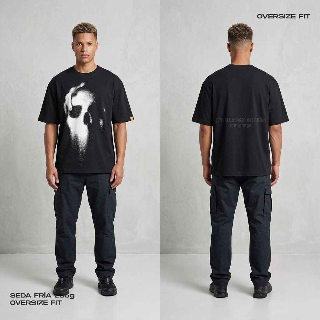 Seda Fría 235g Oversize Fit "Estilo y Confort Premium