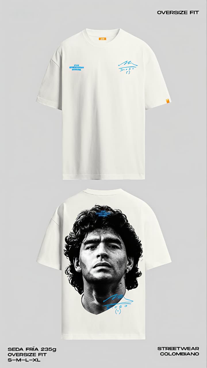 MARADONA OVERZISE FIT 235G SEDA FRÍA