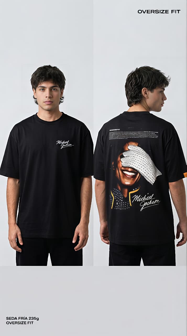 OVERSIZE - FIT SEDA FRÍA - Michael Jackson 235g