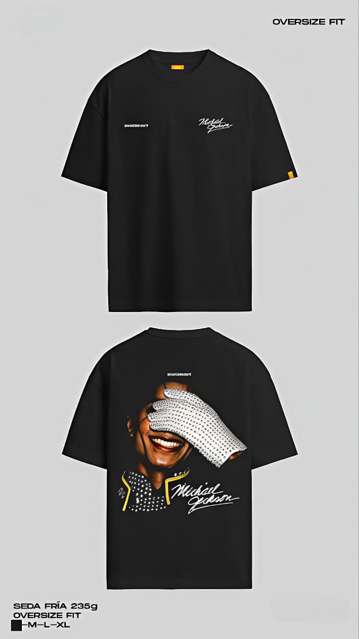 OVERSIZE - FIT SEDA FRÍA - Michael Jackson 235g